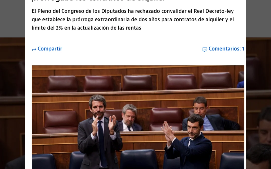 Derogació del Reial decret del lloguer en 2026: Guia definitiva