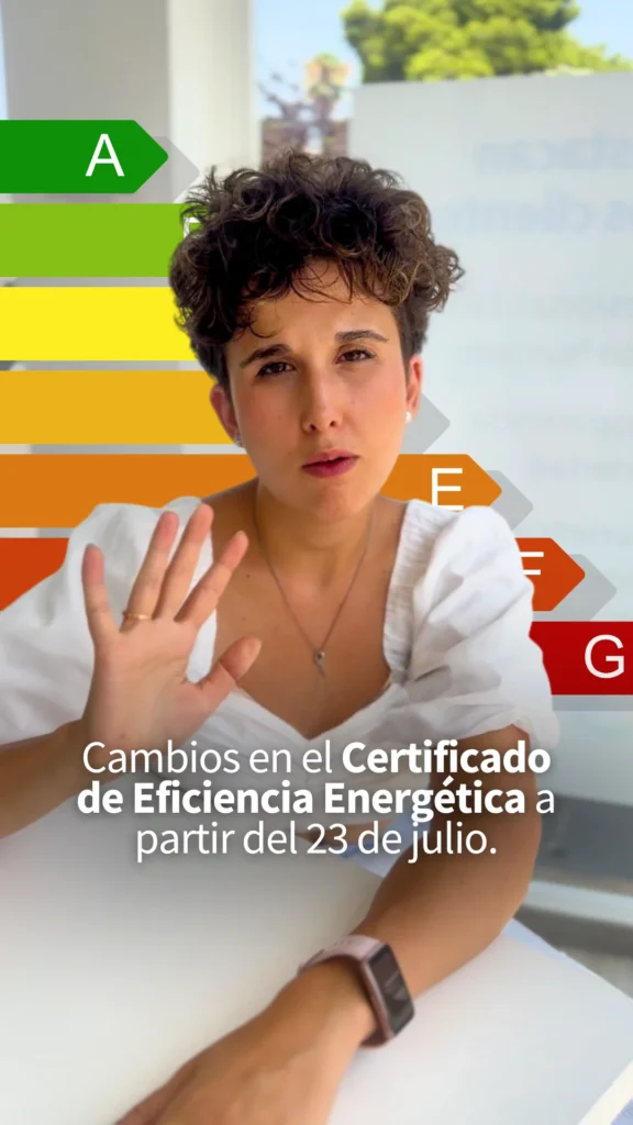cambios certificado eficiencia energetica